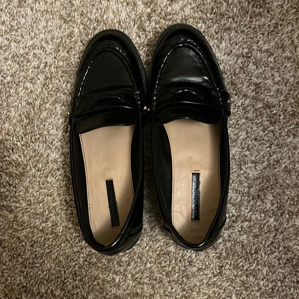 Zara penny loafers